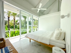 别墅, 2 间卧室 | 埃及棉床单、高档床上用品、迷你吧、客房内保险箱