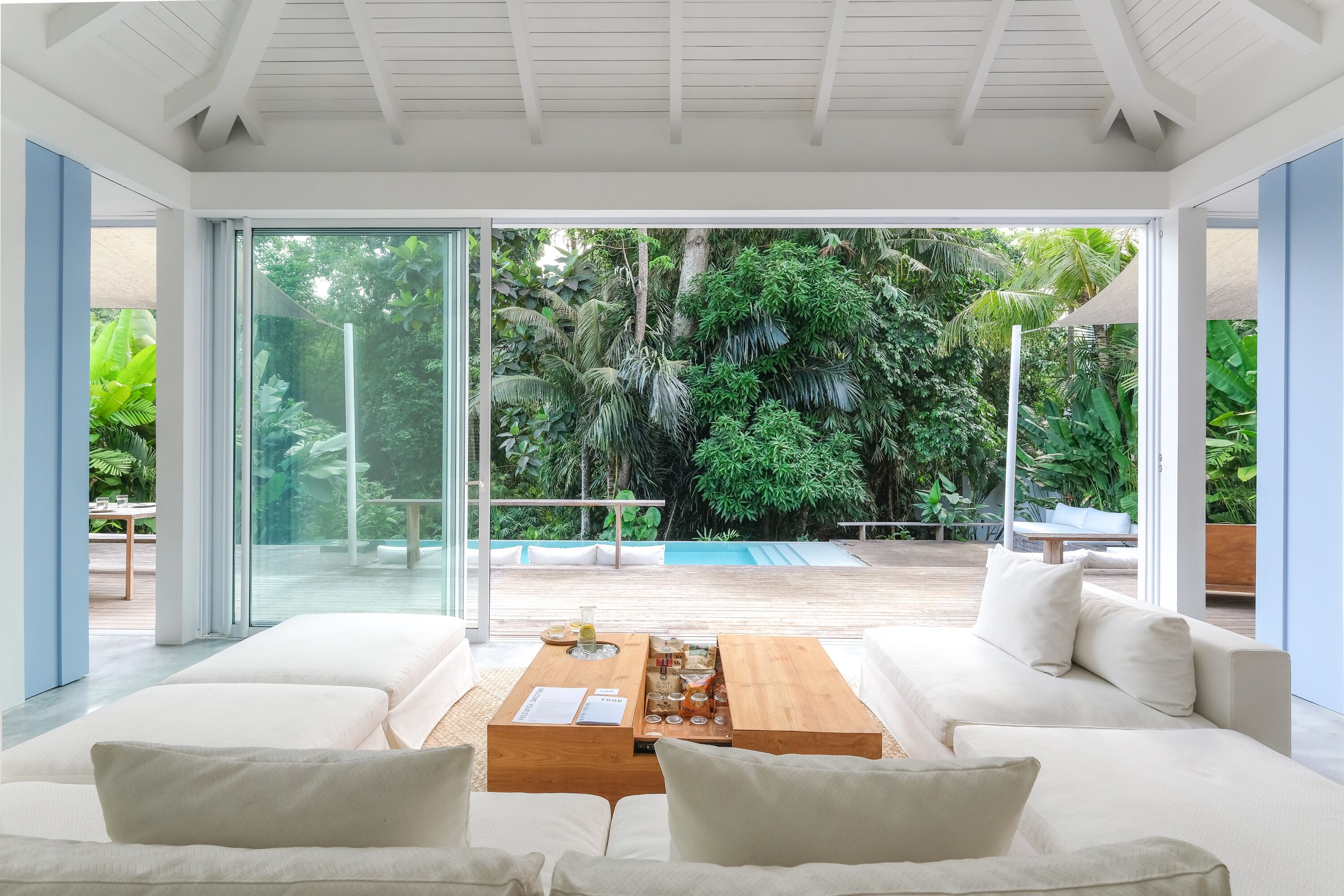 Luxe villa, 2 slaapkamers | Woonruimte