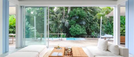 Villa de lujo, 2 habitaciones | Zona de estar