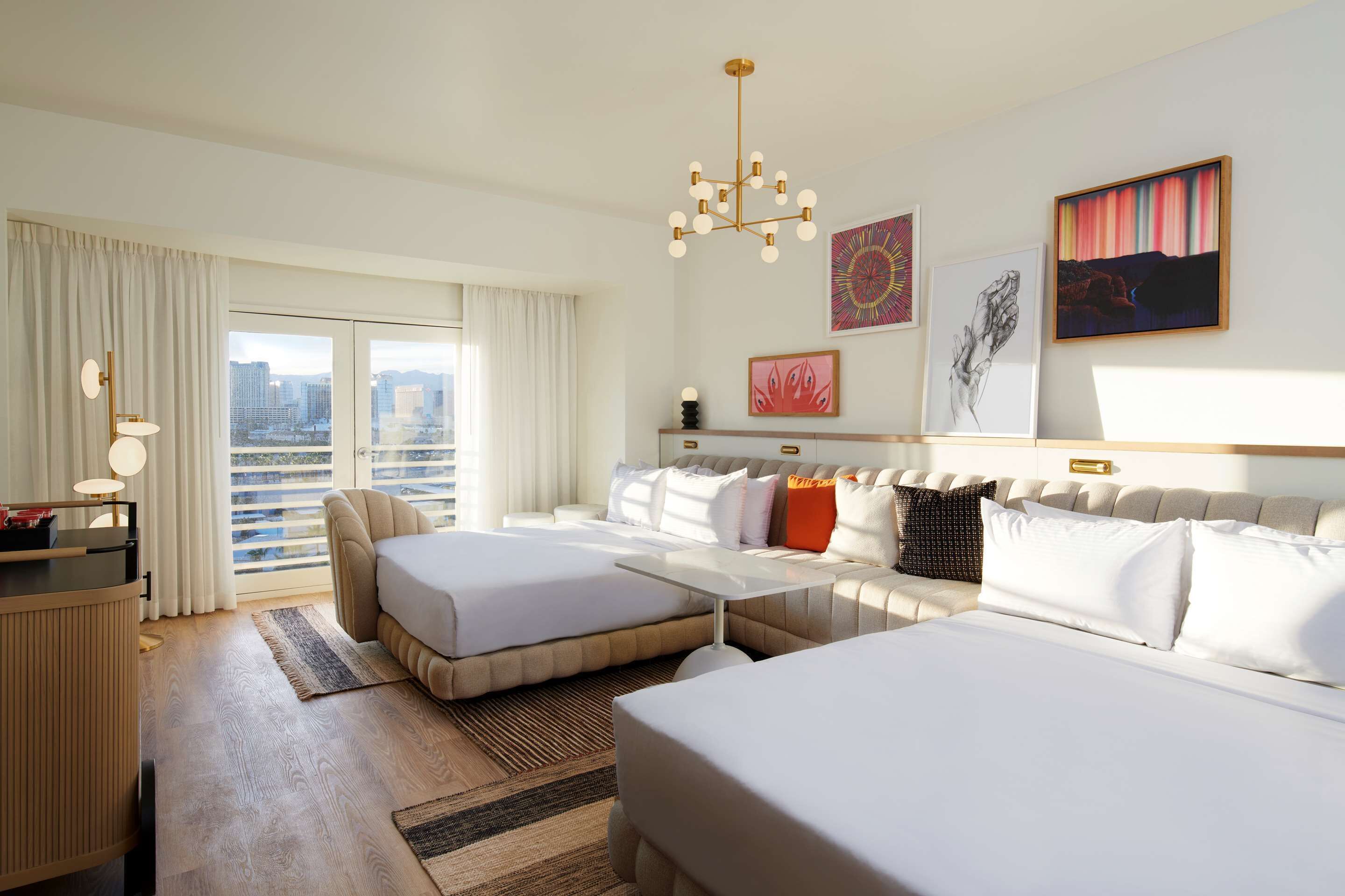 Two Queen Room at a 4⭐️ Hotel