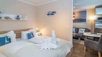 1 Schlafzimmer, WLAN, Bettwäsche