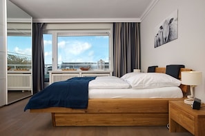 2 chambres, fer et planche Ă repasser, Wi-Fi, draps fournis