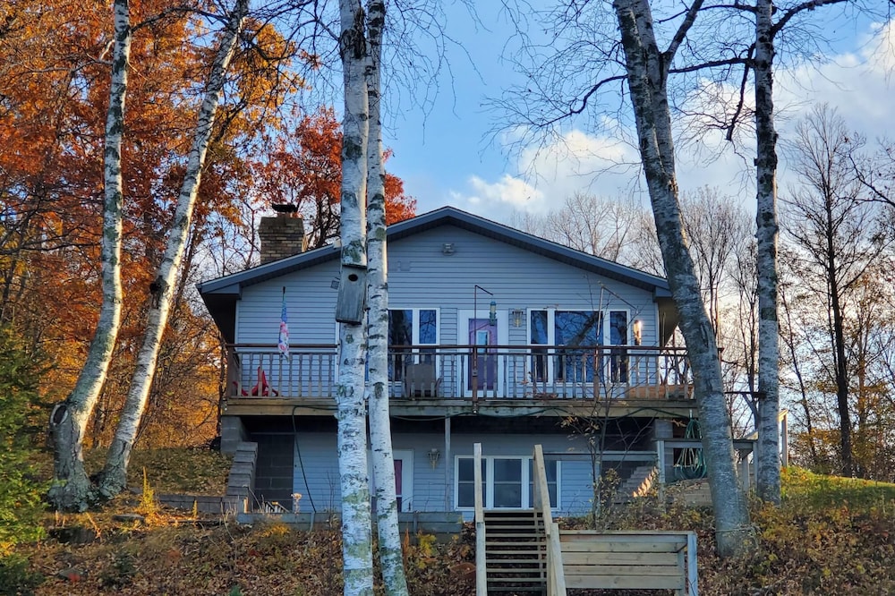 New listing! Beautiful lakefront home with a spectacular view of Lake Minnewawa!