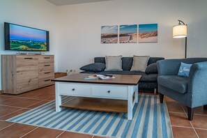 TV, stereo - Seestern - Maritime Wohnung mit Meerblick und Balkon (Sylt)