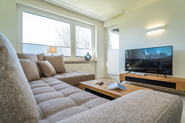 TV - Ferienliebe Westerland - Ansprechende Ferienwohnung für 4 Personen in Alt- Westerland (Sylt)