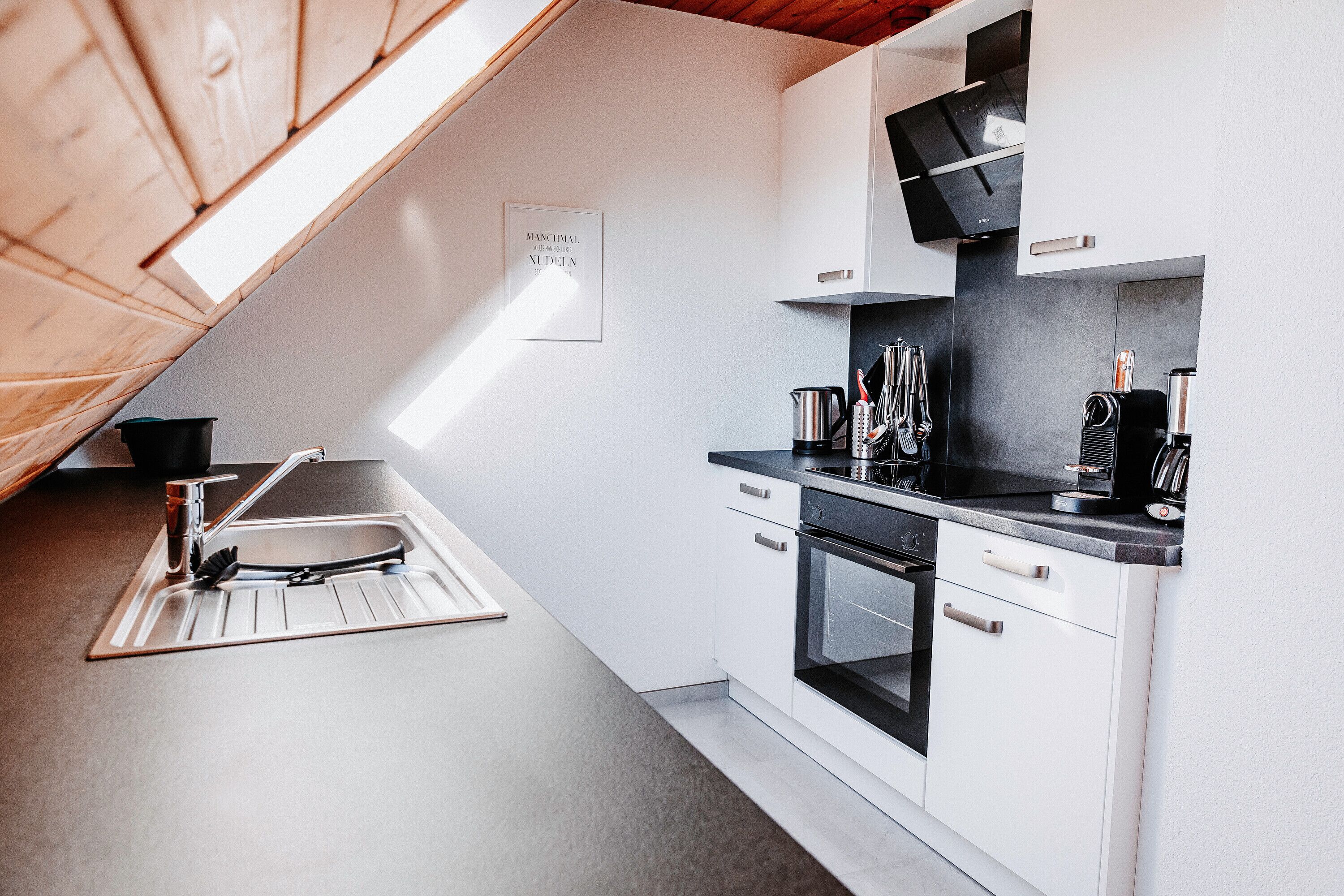 Kühlschrank, Ofen, Herdplatte, Geschirrspüler