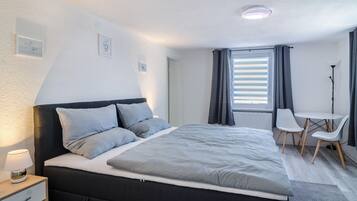 2 Schlafzimmer, kostenloses WLAN, Bettwäsche