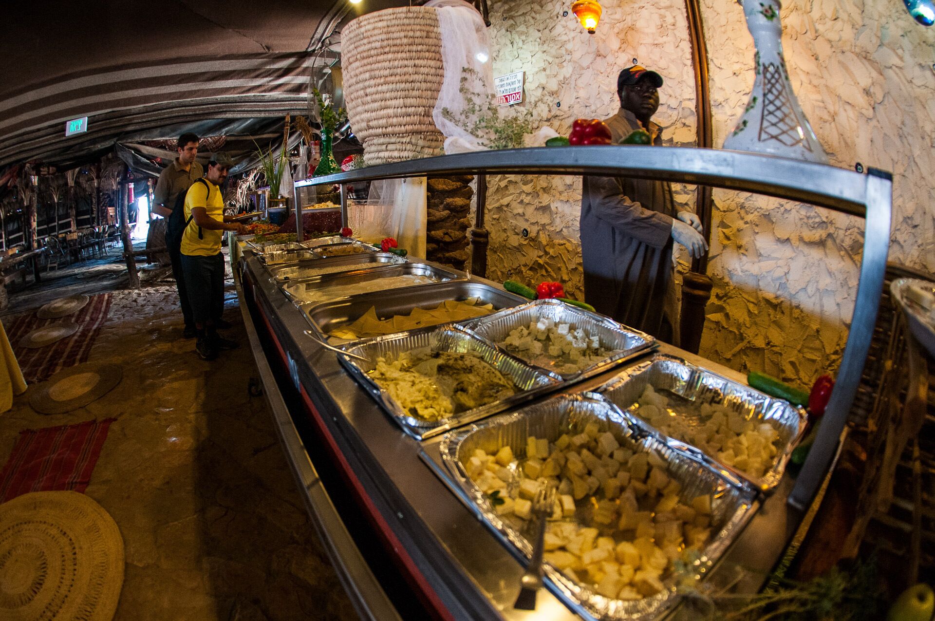 Frokostbuffé hver dag (ILS 90 per person)