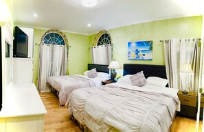 4 soverom, strykejern/-brett og wi-fi