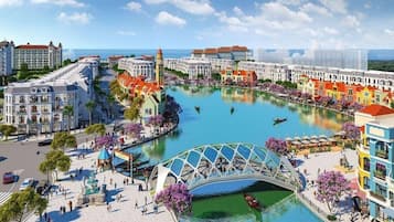 6 室のベッドルーム、高級寝具、セレクト コンフォート製ベッド、ミニバー (無料)