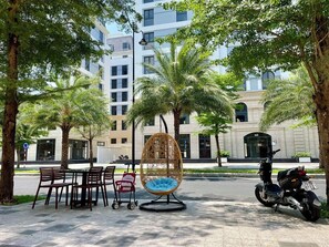 Fachada de la propiedad