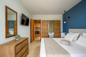 1 bedroom, in-room safe, iron/ironing board, travel cot - Elli Down Town Apartment Karma (Rodos)