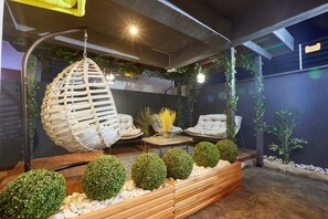 Overnattingsstedets uteområder