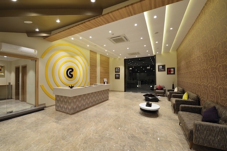 Recepção. Click Hotel Bhuj