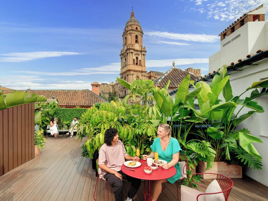 Terraza en la azotea