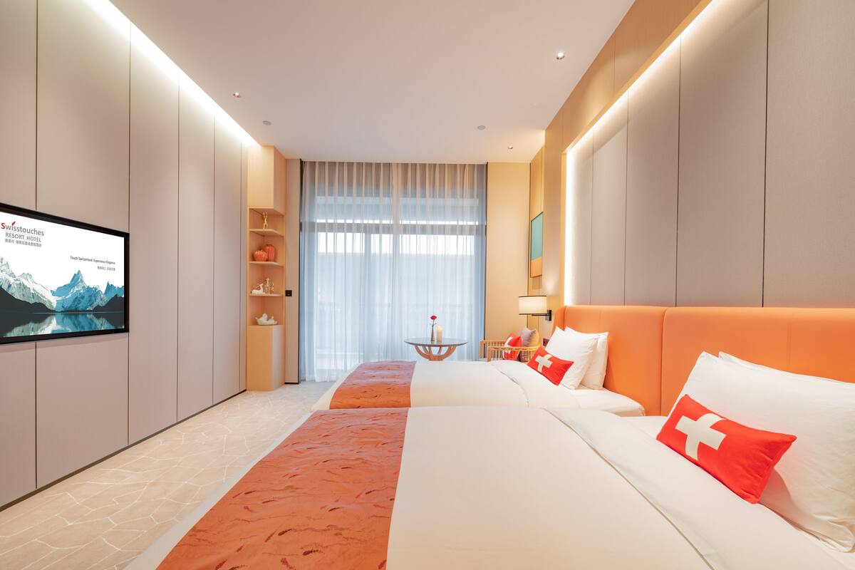 Phòng đôi hoặc 2 giường đơn Deluxe | Minibar, két bảo mật tại phòng, truy cập Internet không dây miễn phí 