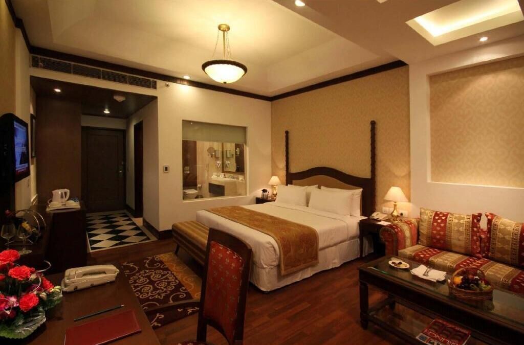 Premium bedding, down duvets, memory-foam beds, in-room safe
