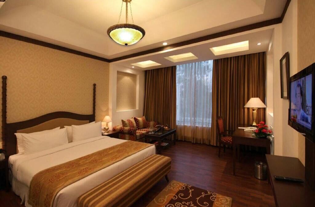 Premium bedding, down duvets, memory-foam beds, in-room safe