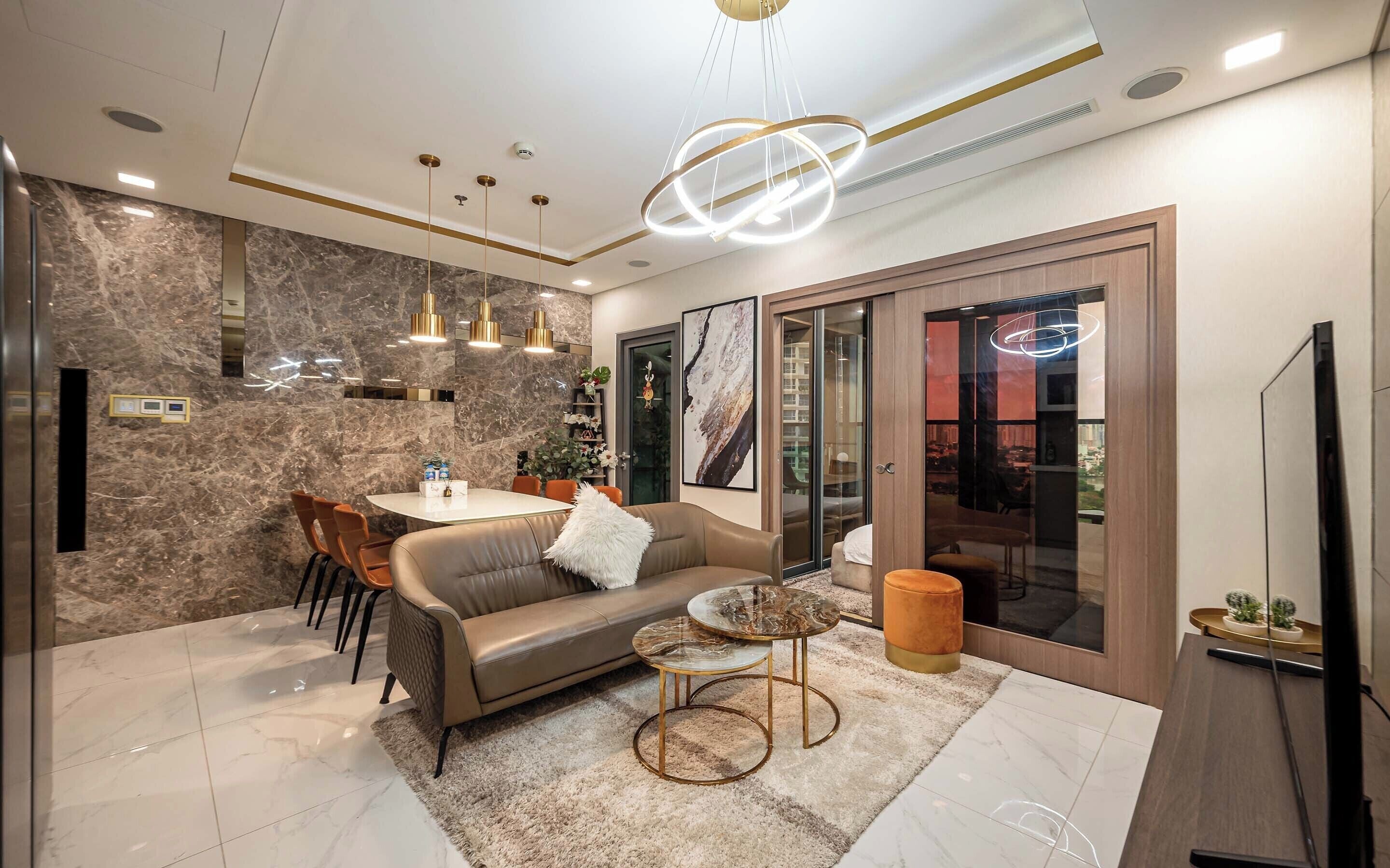 Deluxe Apartment, 1 King Bed with Sofa bed, Balcony, City View | View from room