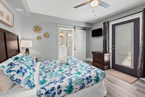 Apartment, Multiple Beds, Balcony, Garden View | 4 bedrooms, individually decorated, individually furnished, WiFi - Welcome to Dolphin Fun A! Brand NEW Duplex! Walk to the Beach! (Panama City Beach)