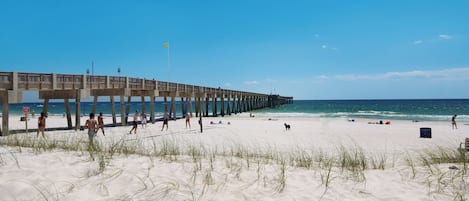 Beach nearby
