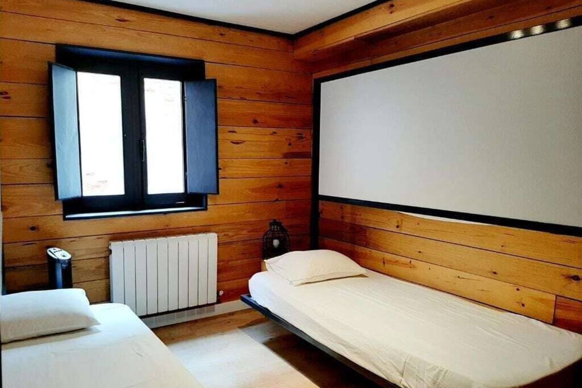 Literie hypoallergénique, couette en duvet d'oie, chambres insonorisées