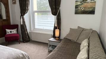 1 غرفة نوم وواي فاي وملاءات أسرّة