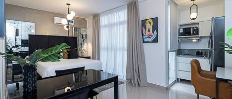 Desk, iron/ironing board, free WiFi, bed sheets