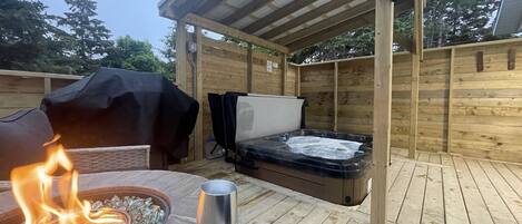 Bain à remous extérieur