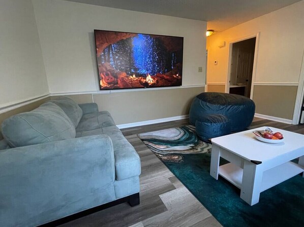 TV - ✨ ⚡️ ☄️King Beds, 86" RokuTV, Massage: Comfort Haven (Commerce)