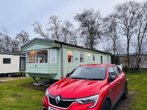 Chalet, Multiple Beds | Property grounds - Charming Countryside Static Van With Entertainment (Wigton)