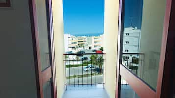 Comfort Apartment, 1 Bedroom, Balcony, Sea View | Living area | LED TV