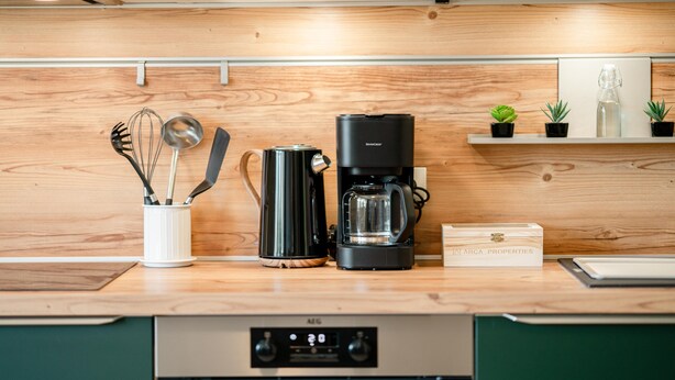 Apartment | Coffee and/or coffee maker - Charming Stay Fast WiFi Full Kitchen (Luxembourg City)