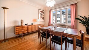 Apartment | In-room dining - Charming Stay Fast WiFi Full Kitchen (Luxembourg City)