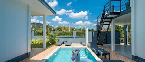 Villa Design, 3 chambres, vue piscine, cÎté jardin | Piscine privée
