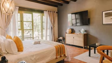 全景套房 | 1 間臥室、高級寢具、Select Comfort 床墊、客房內保險箱