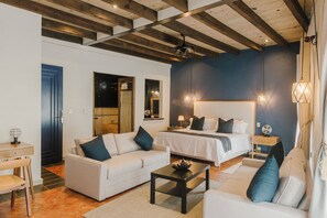 Quarto premium | 1 quarto, roupas de cama premium, camas Select Comfort