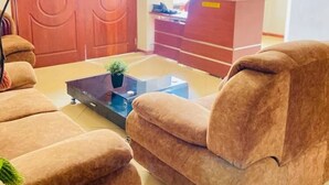 Sala de estar en el lobby