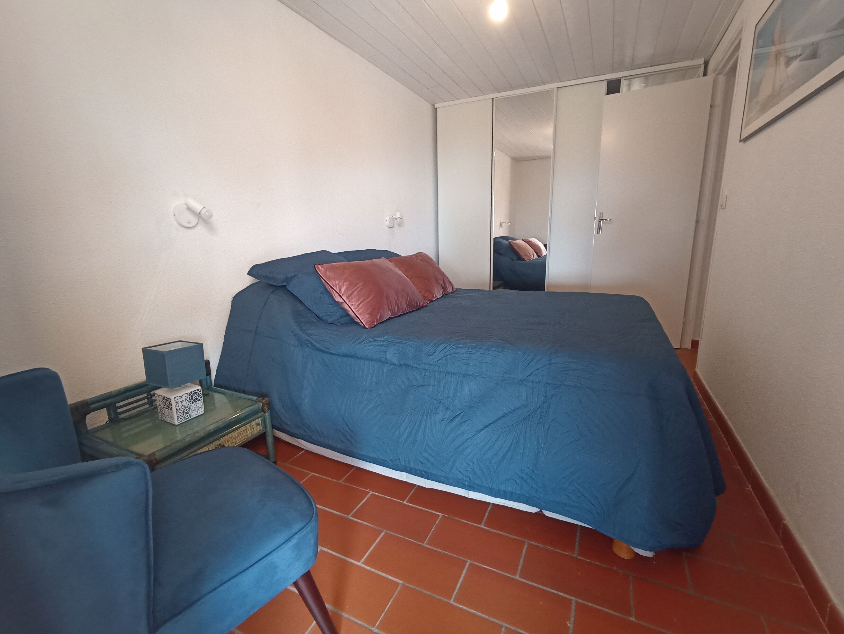 House with sea view 3 bedrooms with shared swimming pool + tennis court Valcros area