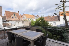 Deluxe Apartment, 2 Bedrooms, Terrace | Terrace/patio - Dukes’ Apartments Grand Place – by Dukes’ Hotel Collection (Bruges)