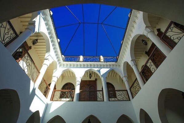 Exterior detail - Villa Agora in the countryside near Marrakech (Sidi Abdellah Ghiat)