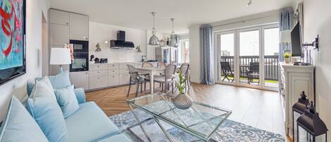 Appartement (ul. Wiejska 58/4) | Coin séjour