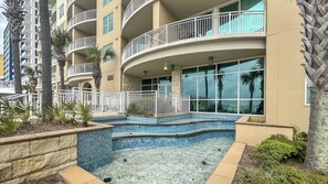 Exterior - Aqua 804 ~ Gulf Front ~ Panama City Beach ~ Beach Service Included! (Panama City Beach)