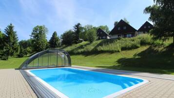 Una piscina climatizada