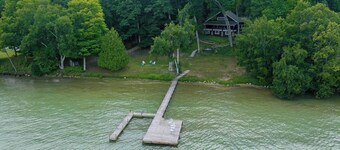 Walloon Lake Residence on 246' of Private Frontage!
