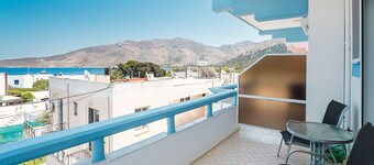 Holiday Home 'Olympus Tilos Apt Twin B1' with Sea View, Wi-Fi and Air Conditioning