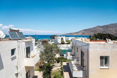 Holiday Home 'Olympus Tilos Apt Twin B1' with Sea View, Wi-Fi and Air Conditioning