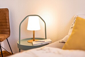 2 makuuhuonetta, silitysrauta/-lauta, ilmainen Wi-Fi, vuodevaatteet