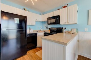 Apartamento, 1 habitación | Cocina privada | Frigorífico, horno, cafetera o tetera y tostadora