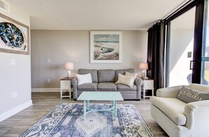 Condo, 1 habitación | Área de sala de estar